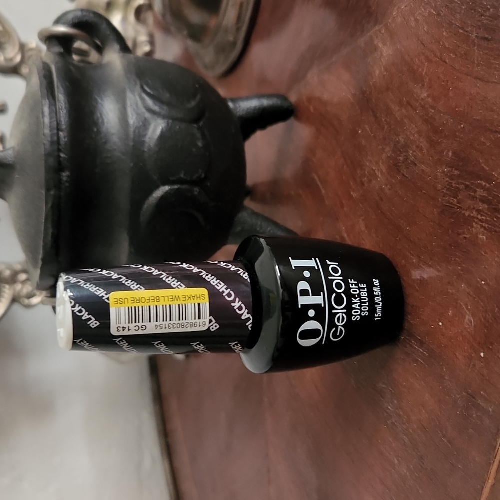 NEW OPI black cherry chutney gelcolor